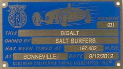 speed certificate